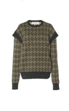 Cyclas Hound's-tooth Pullover Sweater