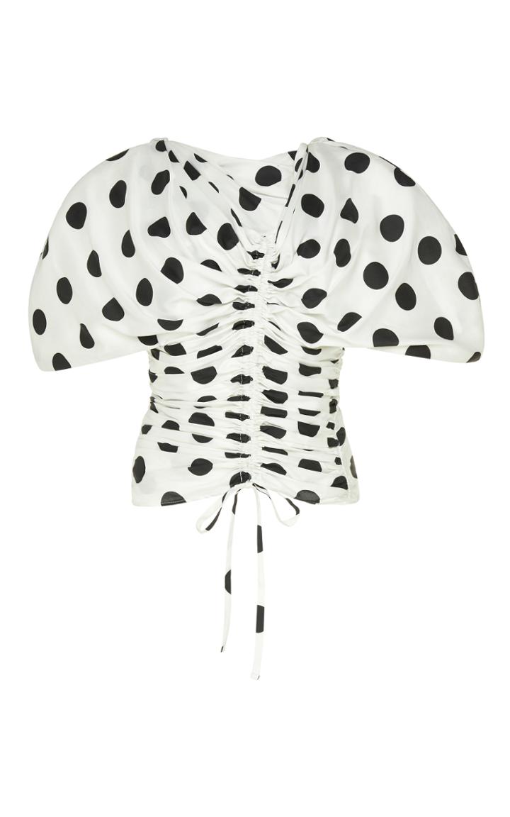 Jacquemus Structured Cap Sleeve Top