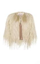 Maria Lucia Hohan Amal Metal Fringe Coat