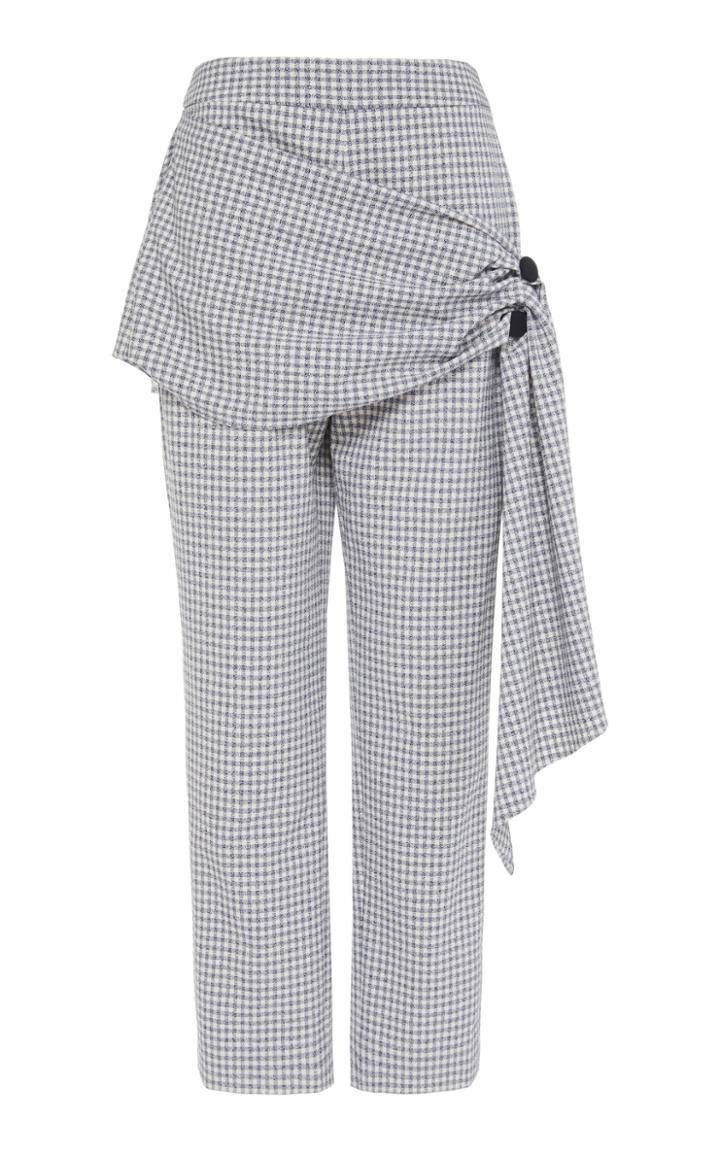 Hellessy Desmond Cropped Jacquard Pants