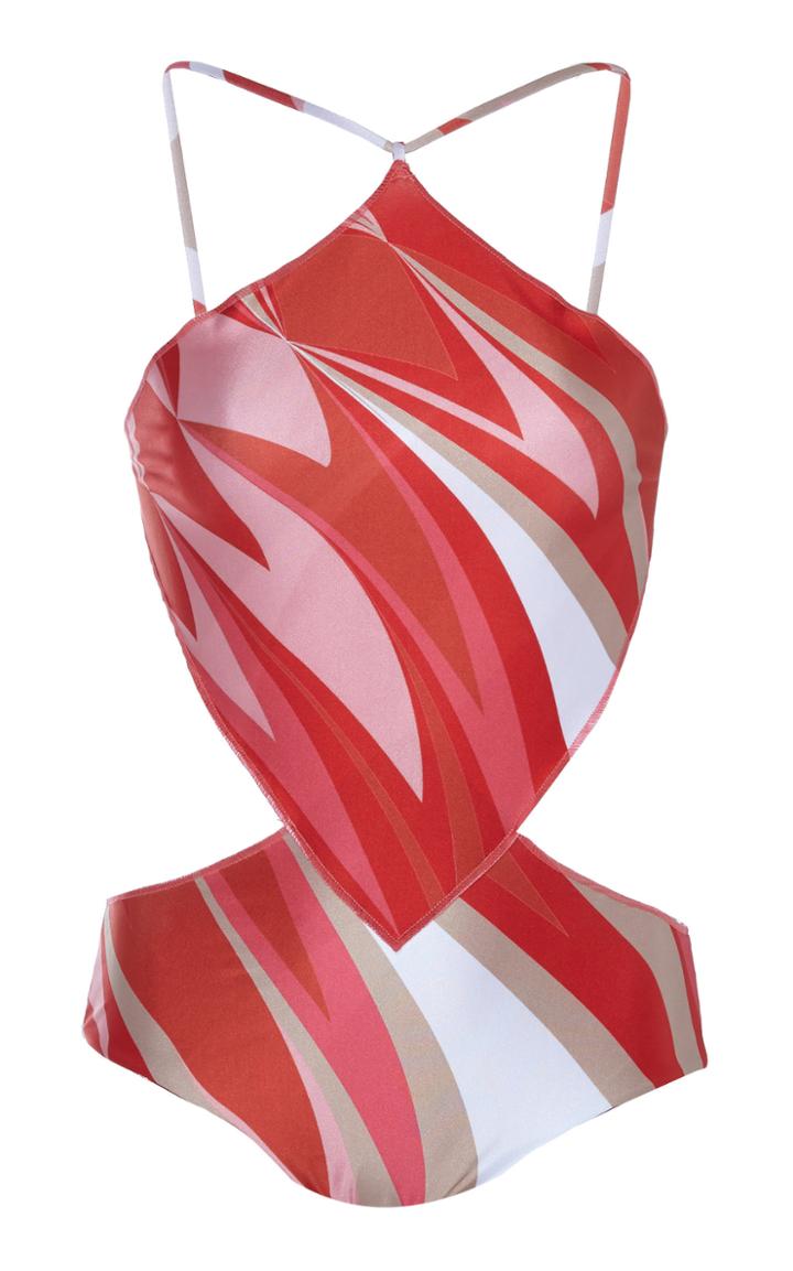Cin Cin Printed One-piece Swimsuit