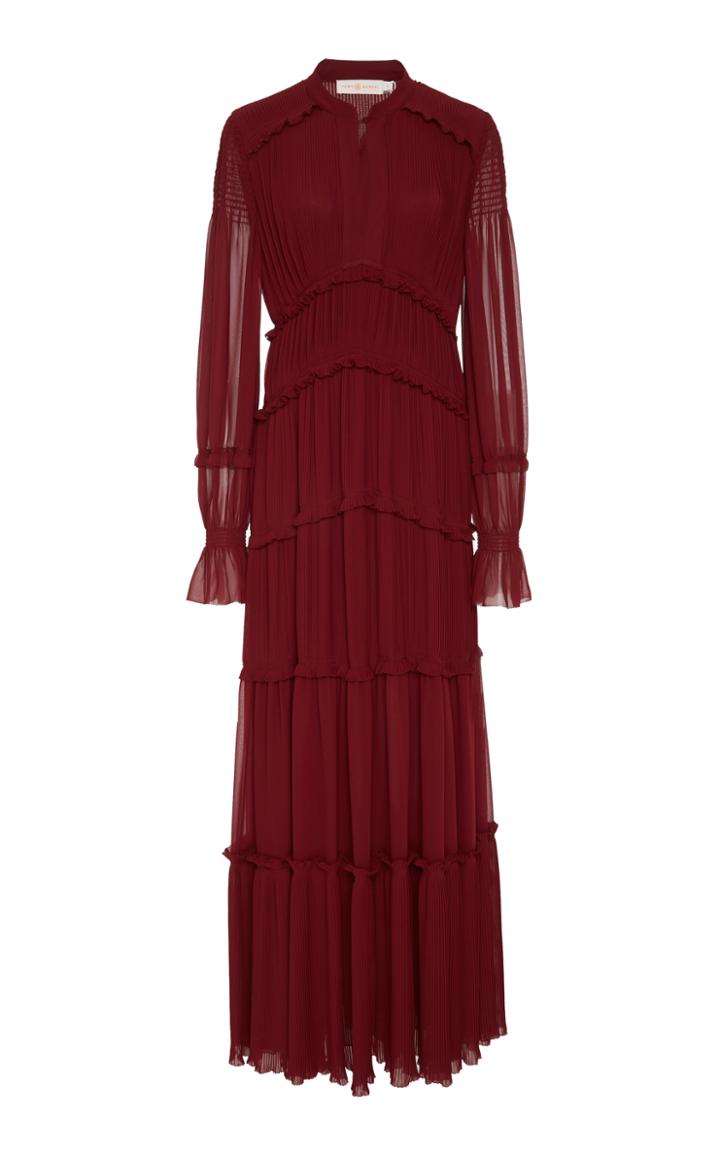 Tory Burch Stella Tiered Construction Gown