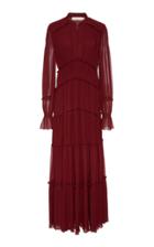 Tory Burch Stella Tiered Construction Gown