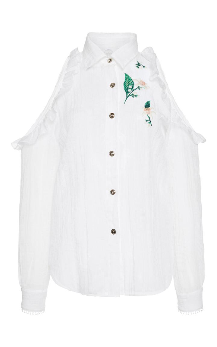 Zayan The Label Gladys Cold Shoulder Shirt