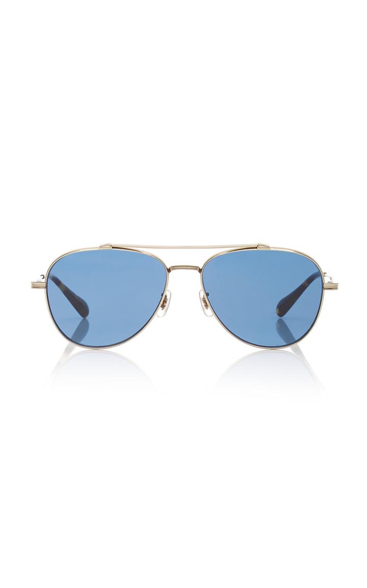 Oliver Peoples Rikson Aviator-style Acetate Sunglasses