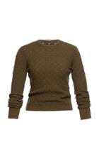 Moda Operandi Lena Hoschek Bohme Pointelle-knit Sweater