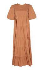 Moda Operandi Faithfull The Brand Jaymee Cotton Poplin Midi Dress