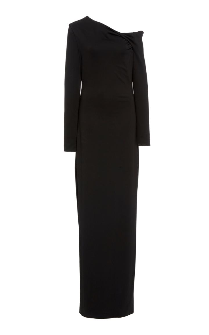 Rosetta Getty Asymmetrical Twist Gown