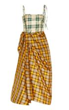 Moda Operandi Rosie Assoulin Asymmetric Multi Print Silk-blend Dress Size: 0