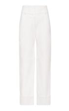 Marina Moscone Painter's Tailored Leather Trouser