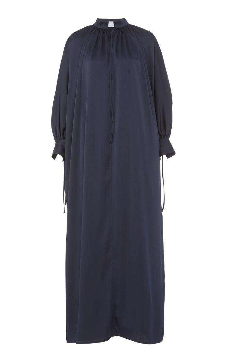 Deveaux Whitney Satin Maxi Dress