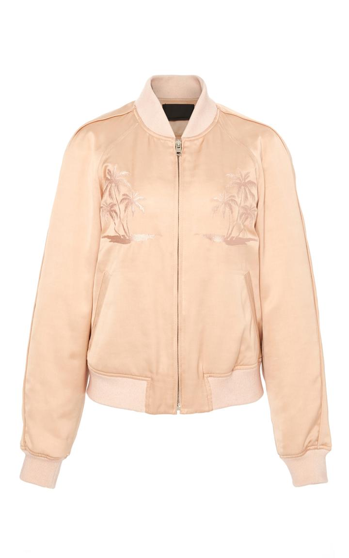 Alexander Wang Blush Threadwork Souvenir Jacket