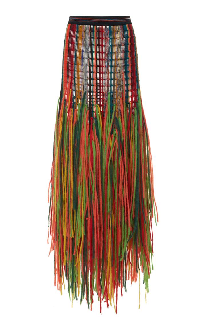 Missoni Fringe Skirt
