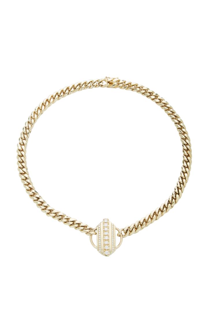 The Last Line 14k Gold And Diamond Choker