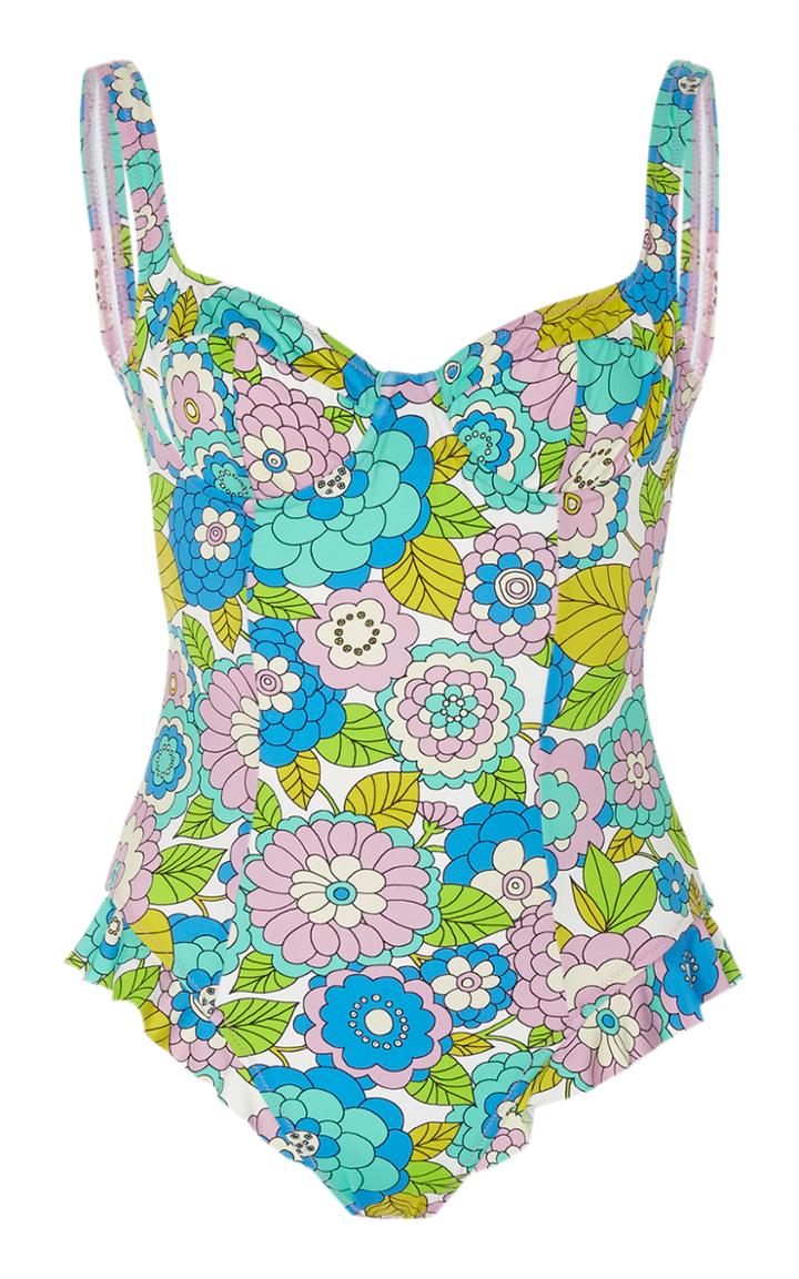 Dodo Bar Or Devon Ruffled Swimsuit