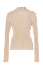 Moda Operandi Petar Petrov Kiena Scarf-detailed Knit Top Size: 32