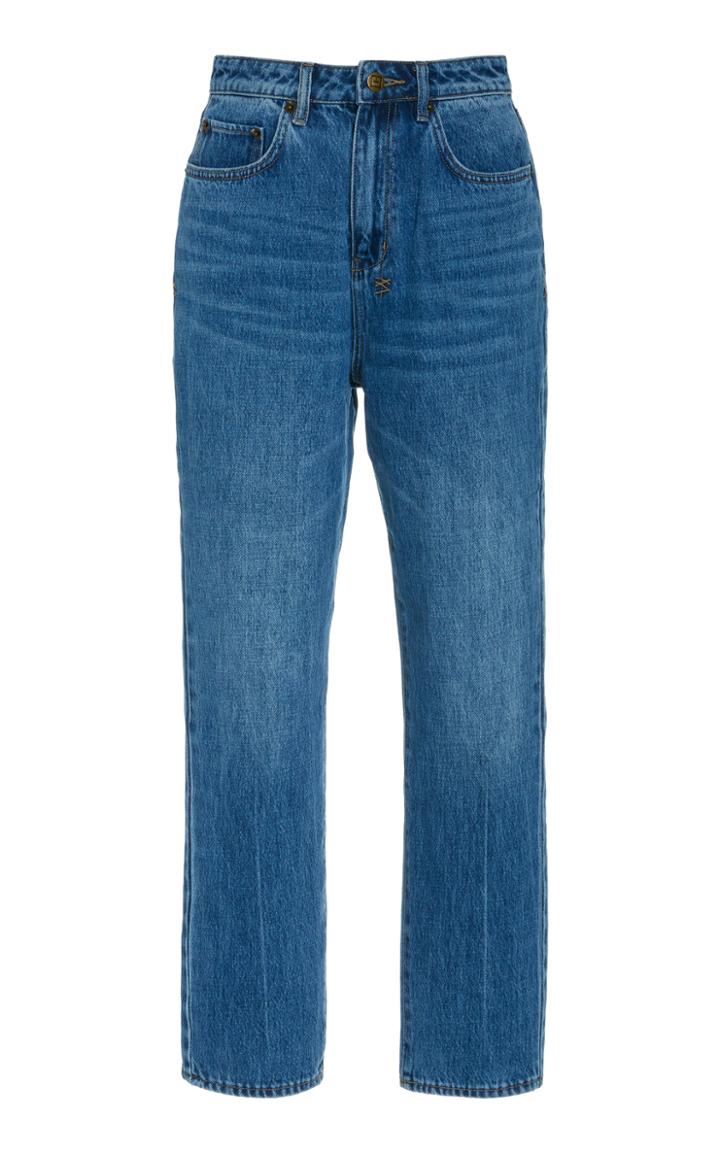 Ksubi Chlo Wasted Rigid High-rise Straight-leg Jean