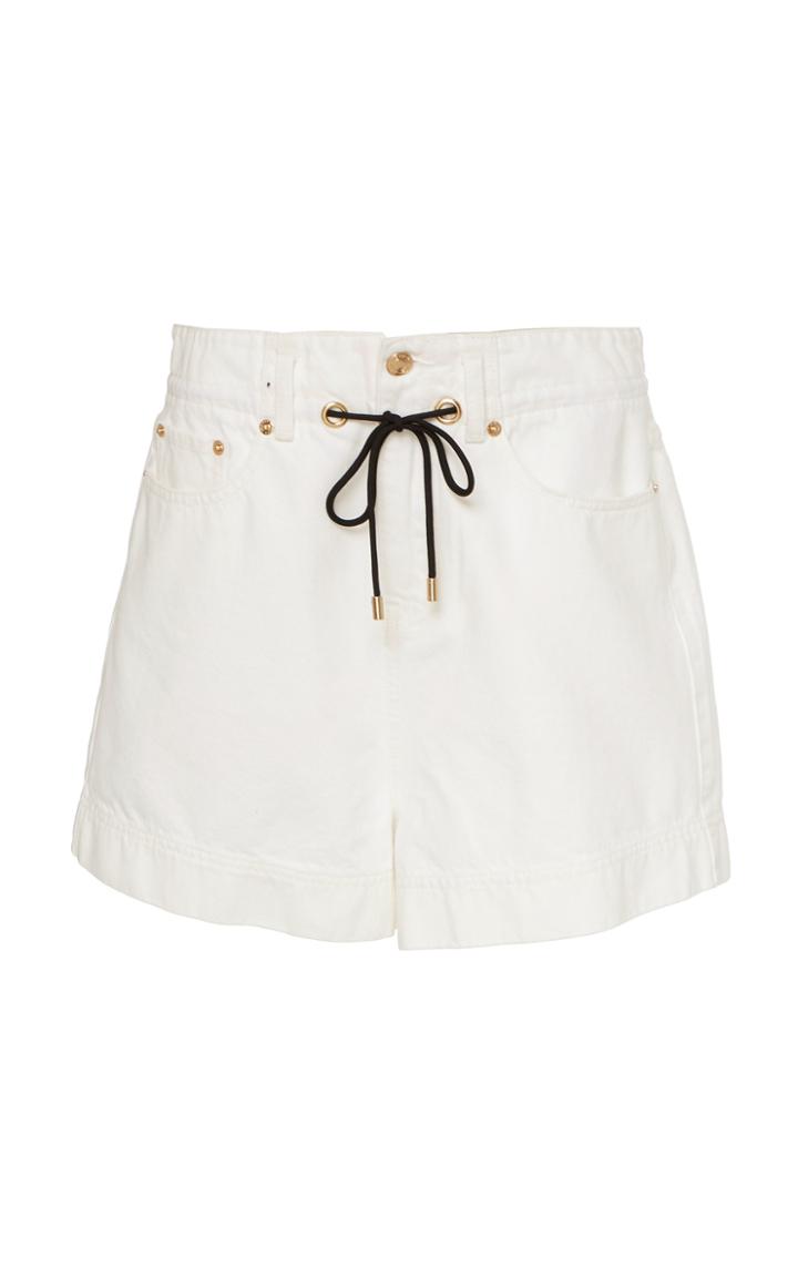 P.e Nation The 1998 High-rise Denim Short