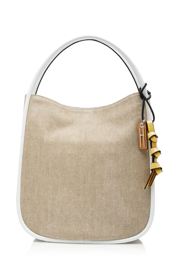 Moda Operandi Hayward Infinity Tote In Linen And Leather