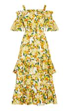 Moda Operandi Borgo De Nor Margarita Printed Cotton-poplin Dress