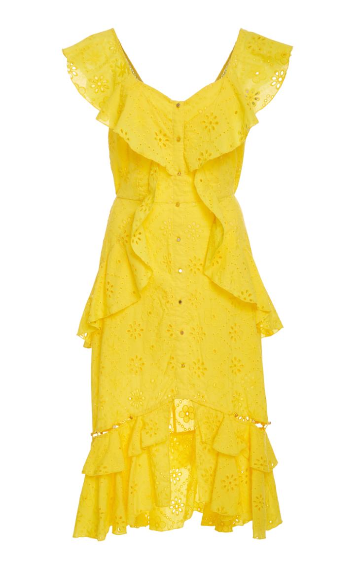 Alice Mccall Clar De Lune Ruffle Dress
