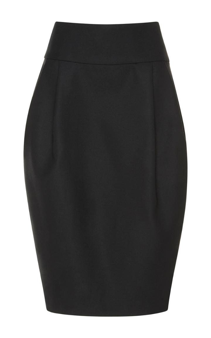Jacquemus Wool Midi Skirt