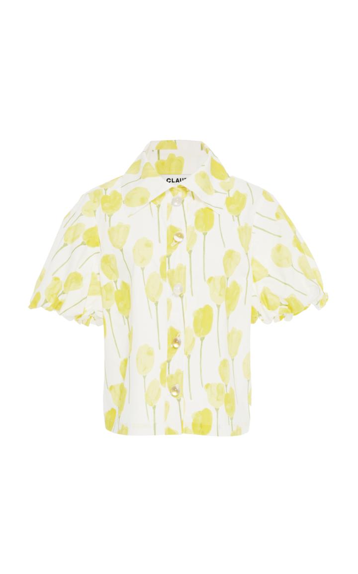 Claudia Li Mushroom Sleeve Shirt