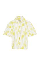 Claudia Li Mushroom Sleeve Shirt