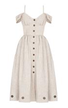Flow The Label Corset Linen Dress