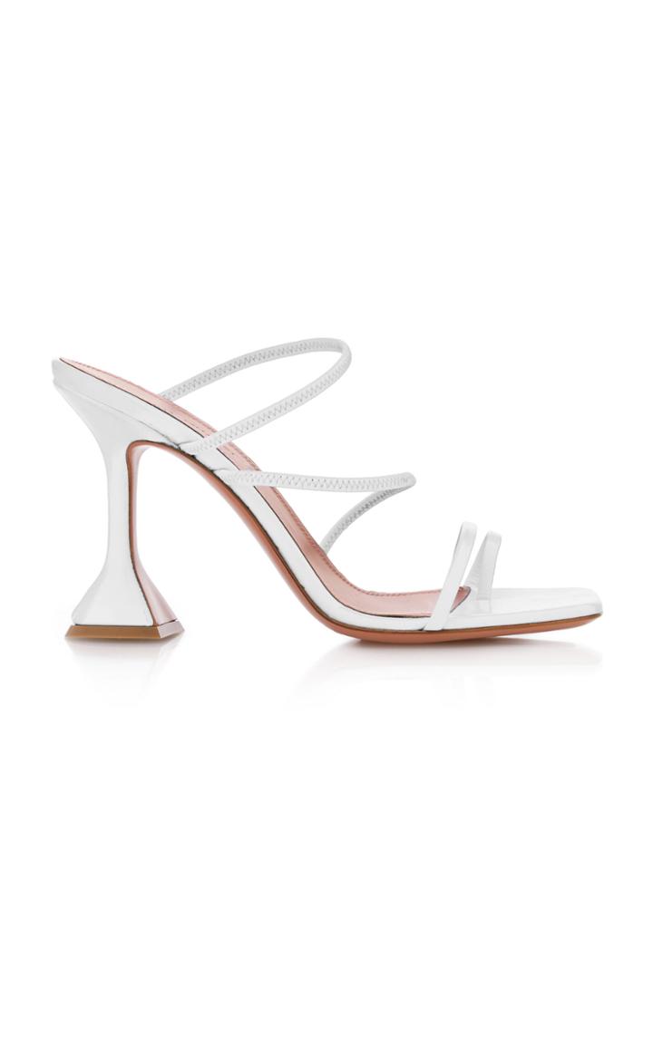 Amina Muaddi Naima Leather Sandals