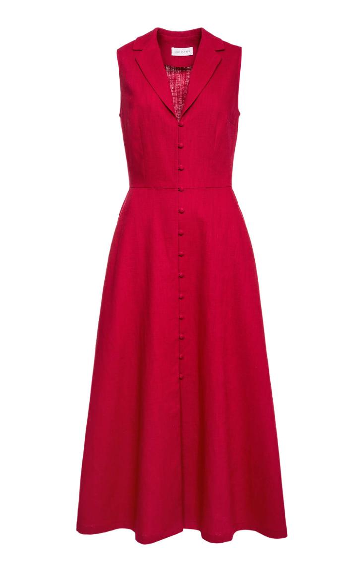 Lilli Jahilo Harriet Linen Midi Dress