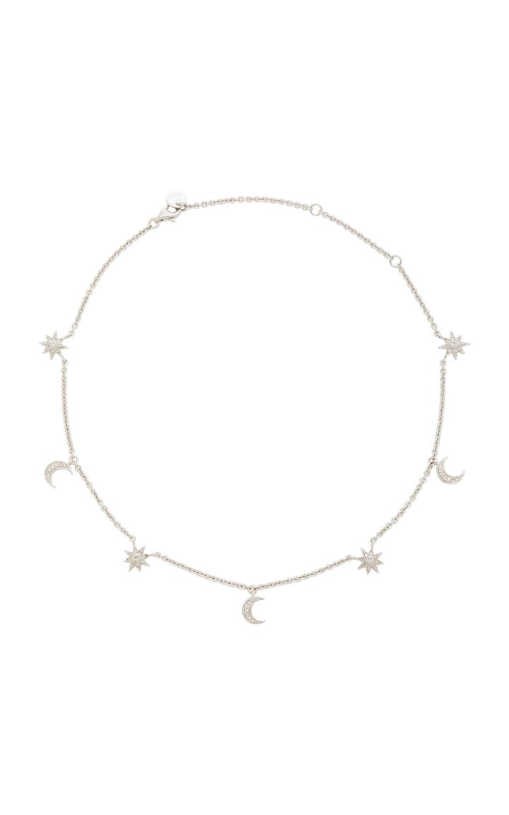 Shay 18k White Gold Diamond Necklace