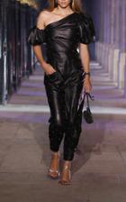 Moda Operandi Isabel Marant Xiamali Embellished Leather Straight-leg Pants