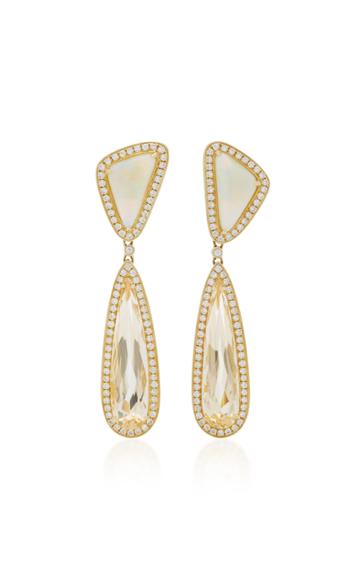 Dana Rebecca 14k Gold Multi-stone Earrings