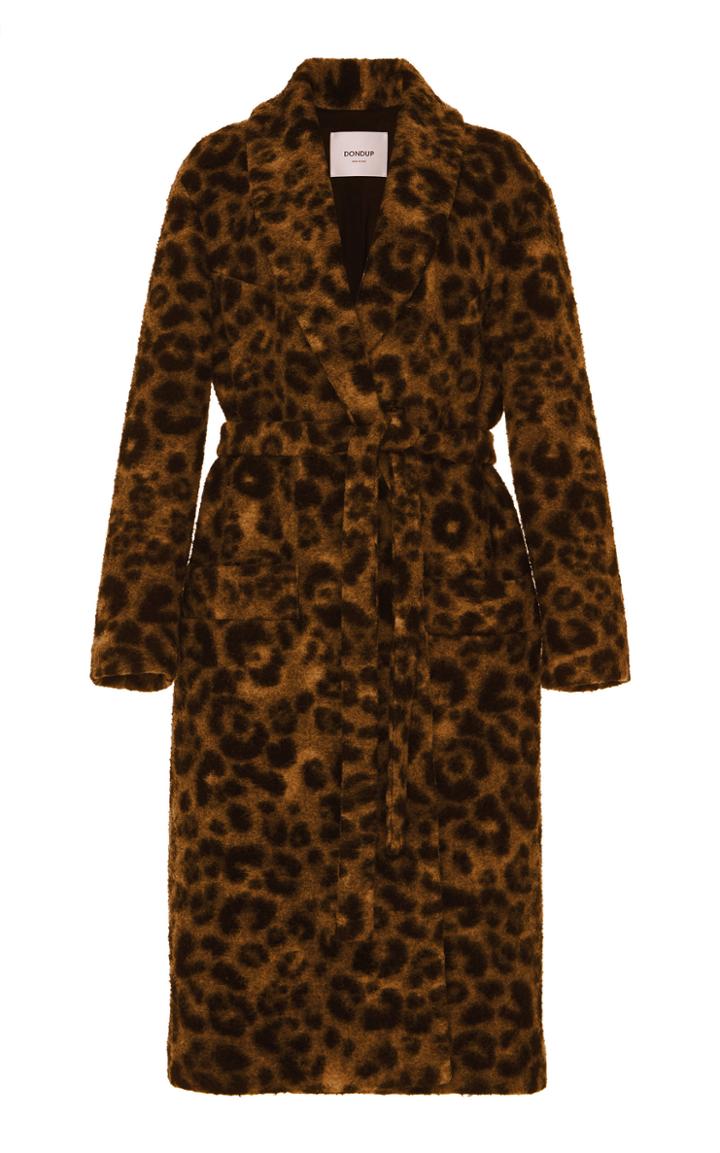 Dondup Animal Print Coat