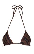 Moda Operandi Faithfull The Brand Sundar Tiger-print String Bikini Top