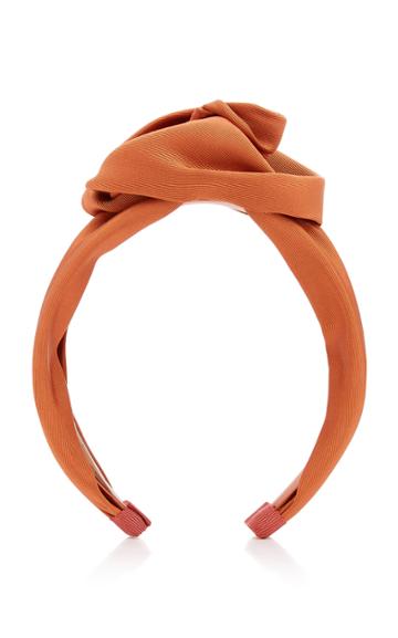 Jennifer Behr Rosamund Silk Faille Headband