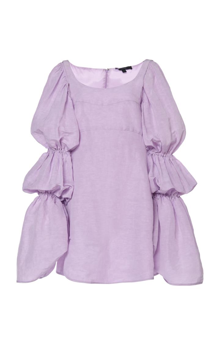 Ellery Capri Crepe De Chine Dress