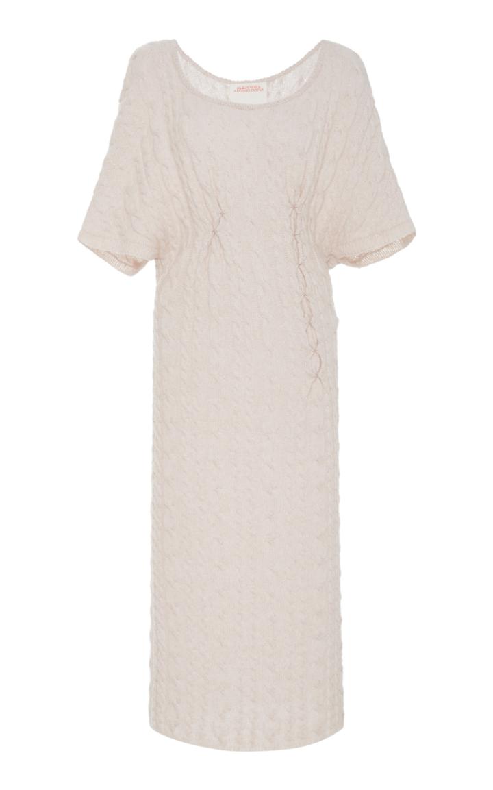 Alejandra Alonso Rojas Laia Hand Knit Boatneck Dress