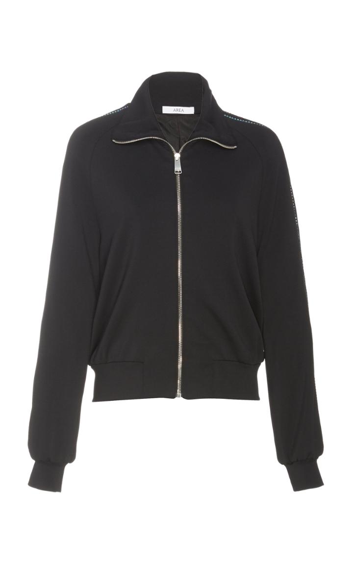 Moda Operandi Area Crystal Embellished Knit Jacket Size: Xs