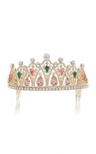 Dolce & Gabbana Gold-tone Crystal Headpiece