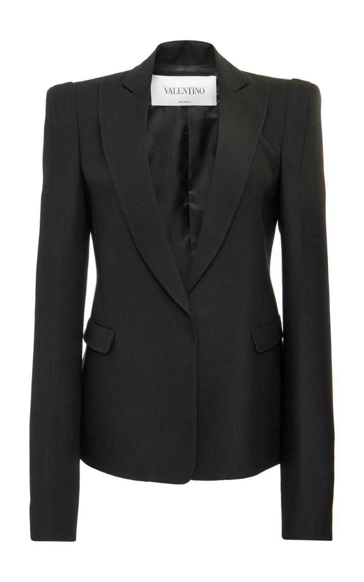 Moda Operandi Valentino Structured Silk Blazer