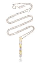 Bayco Fancy Yellow Diamond & White Diamond Necklace