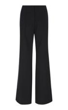 Victoria Beckham Wool And Mohair-blend Wide-leg Pants