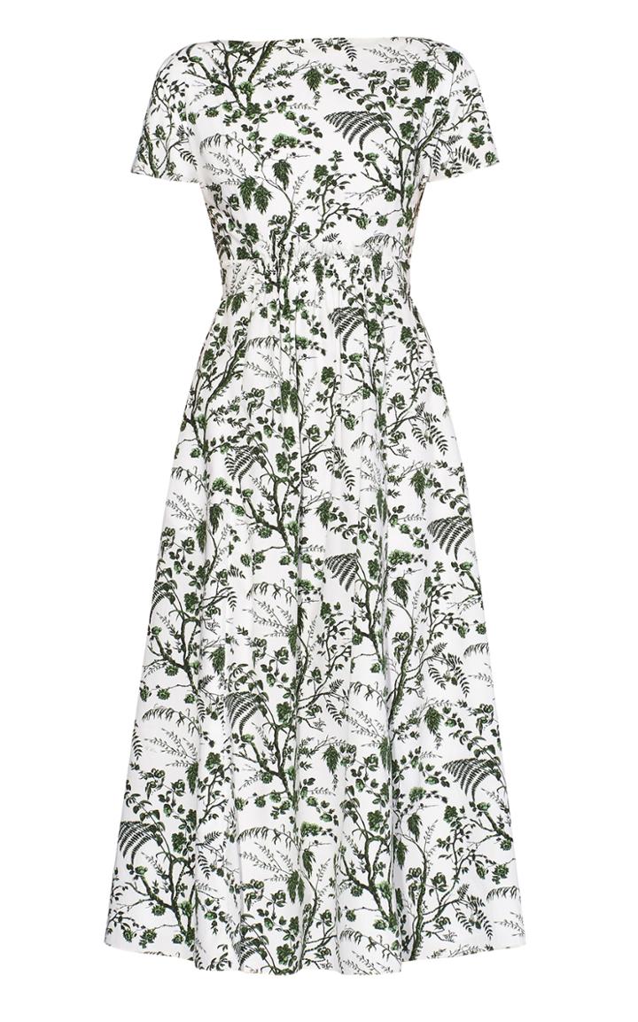 Moda Operandi Erdem Fraser Cotton Short Sleeved Dress
