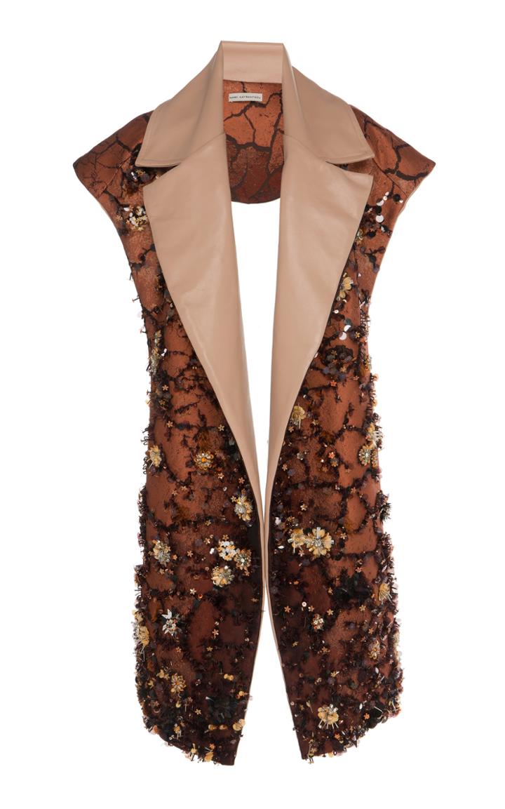 Mary Katrantzou Long Ruffle Shawl
