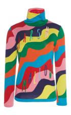 Mira Mikati Marshmallow Lovers Rainbow Turtleneck