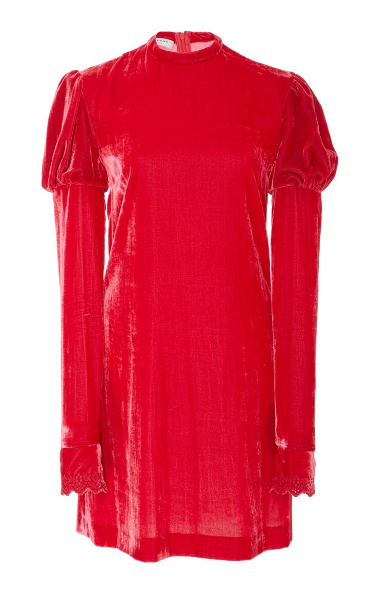 Philosophy Di Lorenzo Serafini Velvet Mini Dress