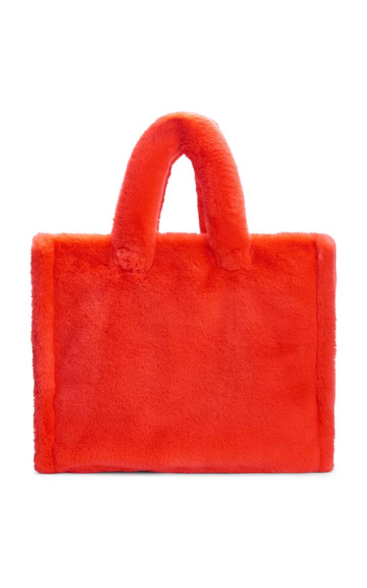Stand Studio Lola Large Faux Fur Tote Bag