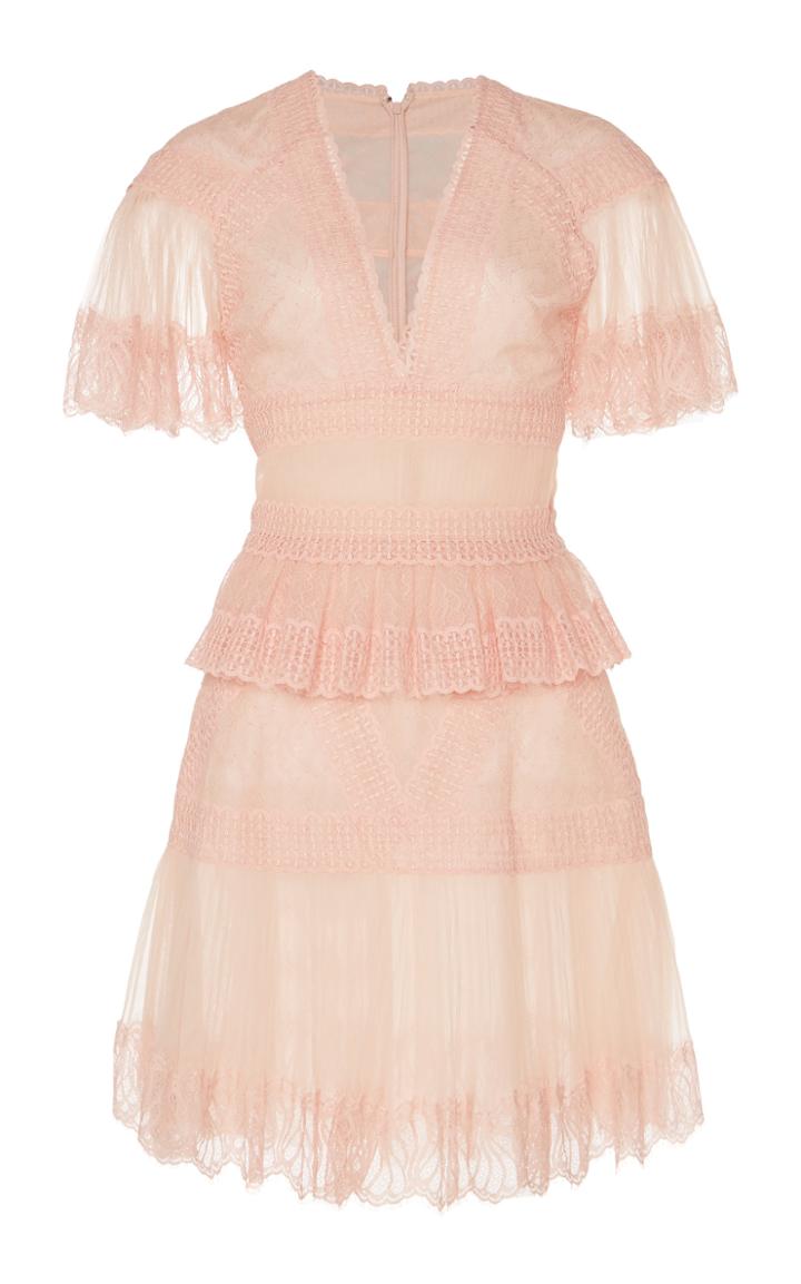 Zuhair Murad Harui Lace Mix Dress